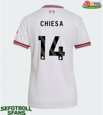 Liverpool Federico Chiesa #14 Bortatröja Kvinnor 2026-27 Kortärmad